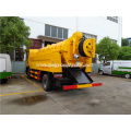 4x2 Suction Sewer Cleaning Sewage Tanker Truck